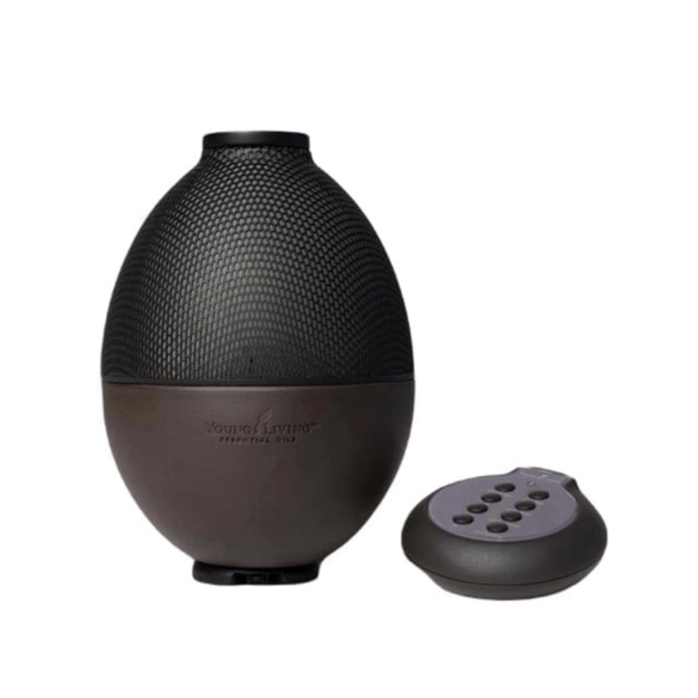 Young Living Black and Gray Portable Speaker
